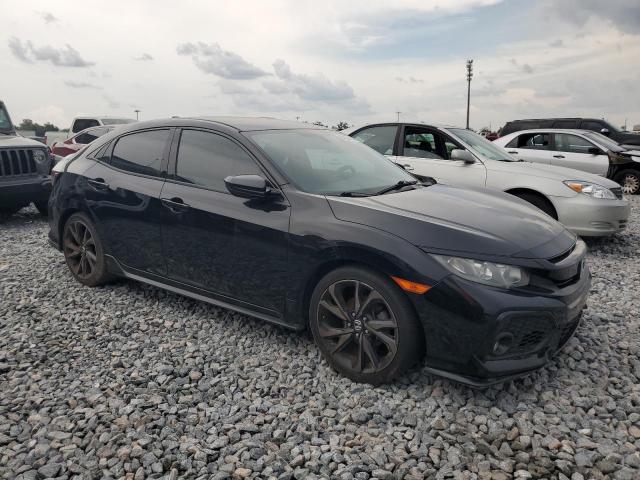 SHHFK7H47JU238952 - 2018 HONDA CIVIC SPORT Schwarz Foto 4