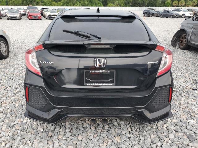 SHHFK7H47JU238952 - 2018 HONDA CIVIC SPORT Schwarz Foto 6