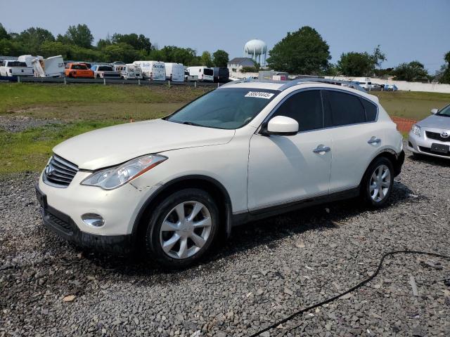 JN1AJ0HR5AM756683 - 2010 INFINITI EX35 BASE WHITE photo 1