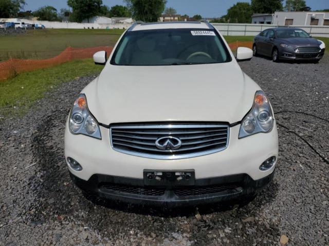 JN1AJ0HR5AM756683 - 2010 INFINITI EX35 BASE WHITE photo 5
