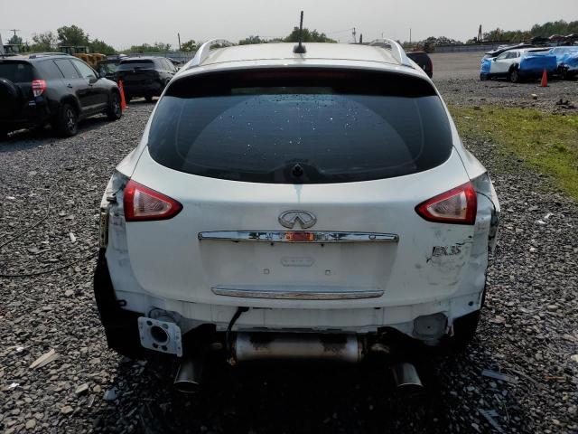 JN1AJ0HR5AM756683 - 2010 INFINITI EX35 BASE WHITE photo 6