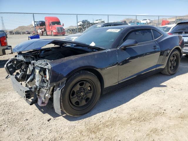 2G1FE1E38D9199355 - 2013 CHEVROLET CAMARO LS BLUE photo 1