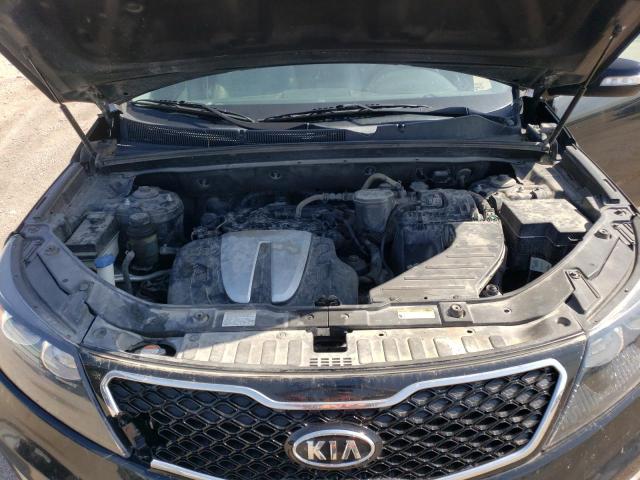 5XYKWDA27BG149730 - 2011 KIA SORENTO SX BLACK photo 12