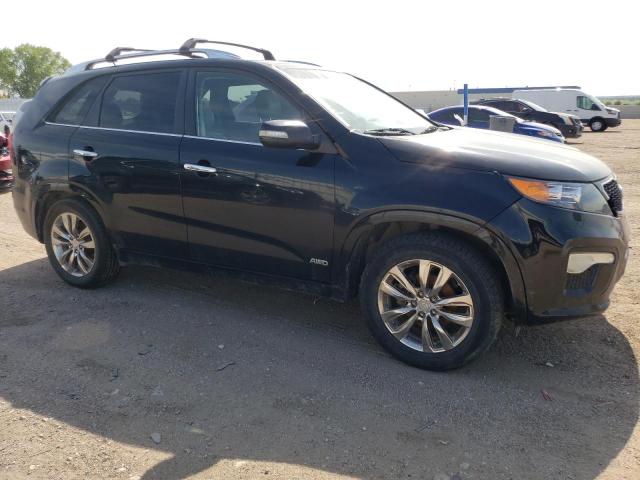 5XYKWDA27BG149730 - 2011 KIA SORENTO SX BLACK photo 4