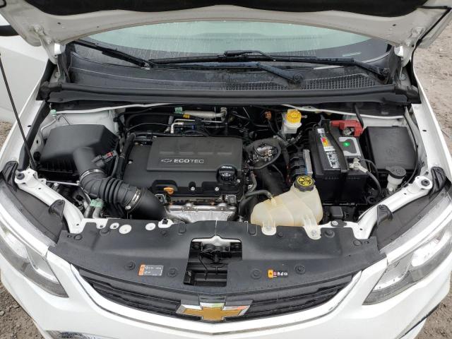 1G1JG6SB0K4132388 - 2019 CHEVROLET SONIC WHITE photo 12