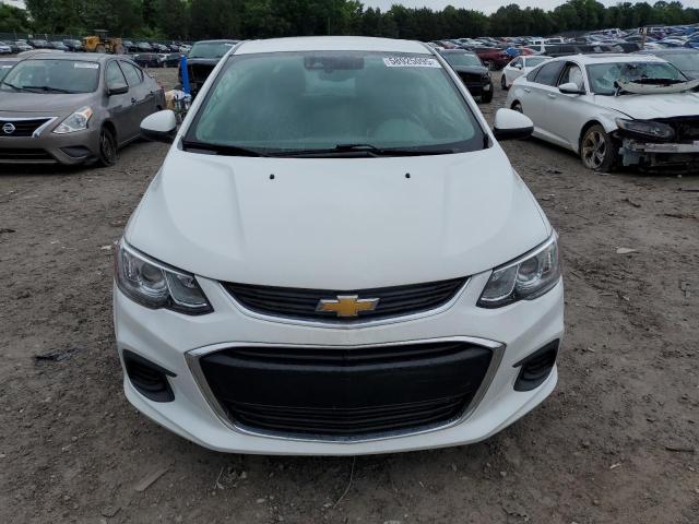 1G1JG6SB0K4132388 - 2019 CHEVROLET SONIC WHITE photo 5