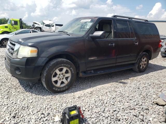 1FMFK16597LA64992 - 2007 FORD EXPEDITION EL XLT BLACK photo 1