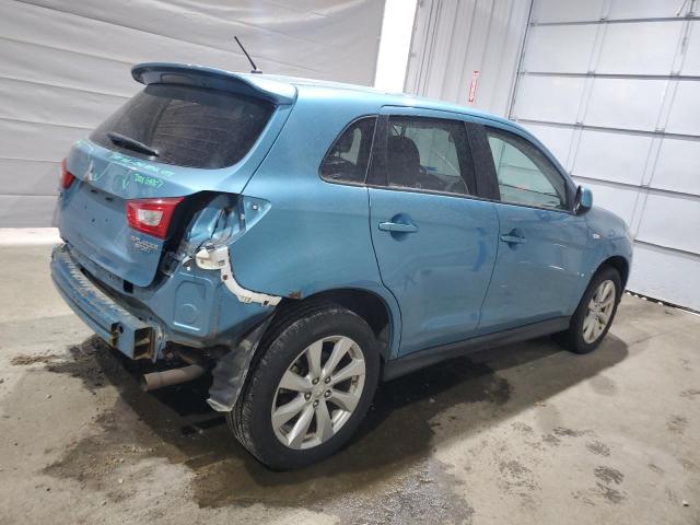 4A4AR3AU3DE009936 - 2013 MITSUBISHI OUTLANDER ES TURQUOISE photo 3