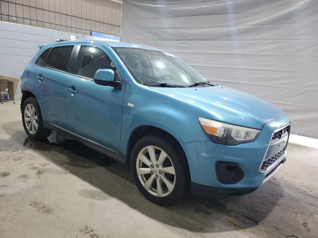 4A4AR3AU3DE009936 - 2013 MITSUBISHI OUTLANDER ES TURQUOISE photo 4