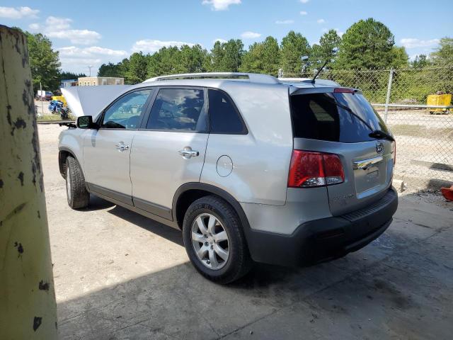 5XYKT4A65DG406401 - 2013 KIA SORENTO LX SILVER photo 2