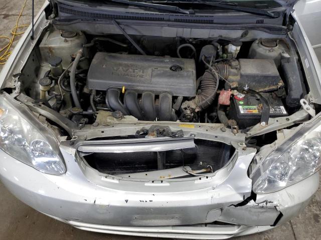 1NXBR32E74Z210453 - 2004 TOYOTA COROLLA CE 银色 照片 11