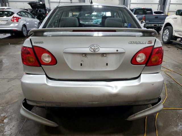 1NXBR32E74Z210453 - 2004 TOYOTA COROLLA CE 银色 照片 6