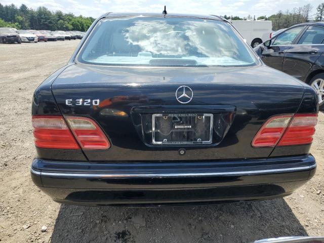 WDBJF65J62B407334 - 2002 MERCEDES-BENZ E 320 BLACK photo 6