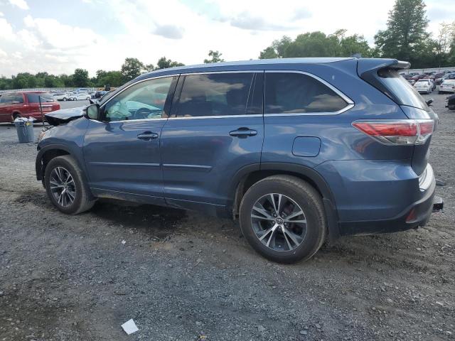5TDJKRFH6GS330832 - 2016 TOYOTA HIGHLANDER XLE GRAY photo 2