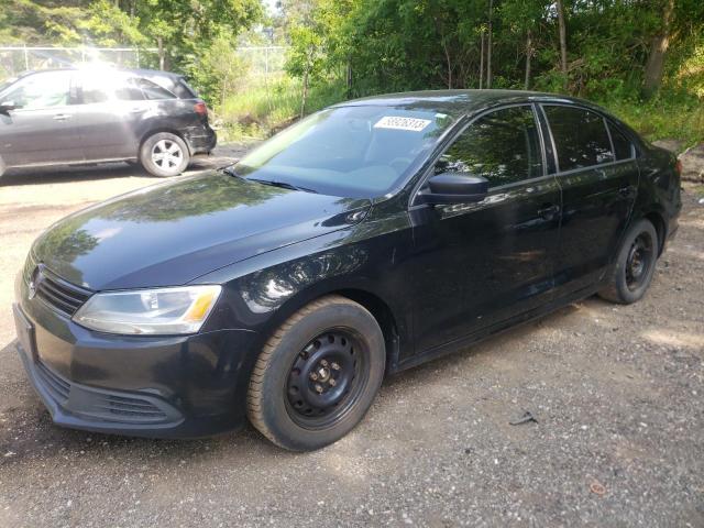 3VW1K7AJXDM421500 - 2013 VOLKSWAGEN JETTA BASE Noir photo 1
