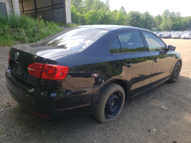 3VW1K7AJXDM421500 - 2013 VOLKSWAGEN JETTA BASE Noir photo 3