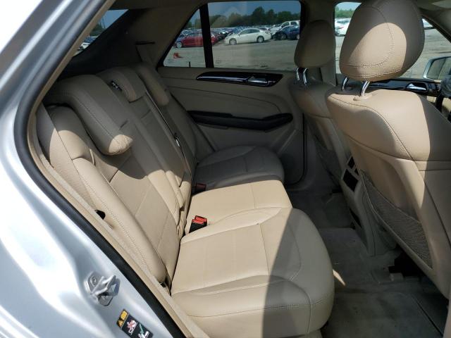 4JGDA5HB8EA414755 - 2014 MERCEDES-BENZ ML 350 4MATIC SILVER photo 10