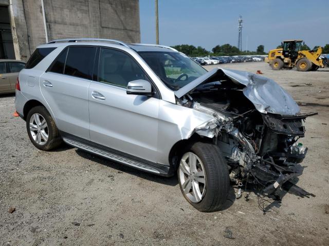 4JGDA5HB8EA414755 - 2014 MERCEDES-BENZ ML 350 4MATIC SILVER photo 4