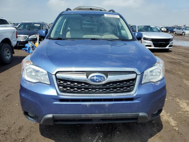 JF2SJAVC8GH507465 - 2016 SUBARU FORESTER 2.5I TOURING BLUE photo 5