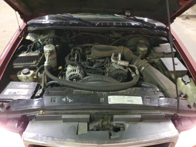 1GKCS13W8X2548196 - 1999 GMC JIMMY 红色 照片 12