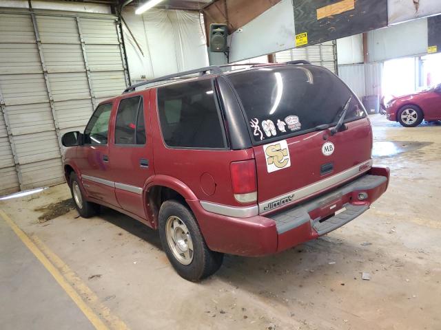 1GKCS13W8X2548196 - 1999 GMC JIMMY 红色 照片 2