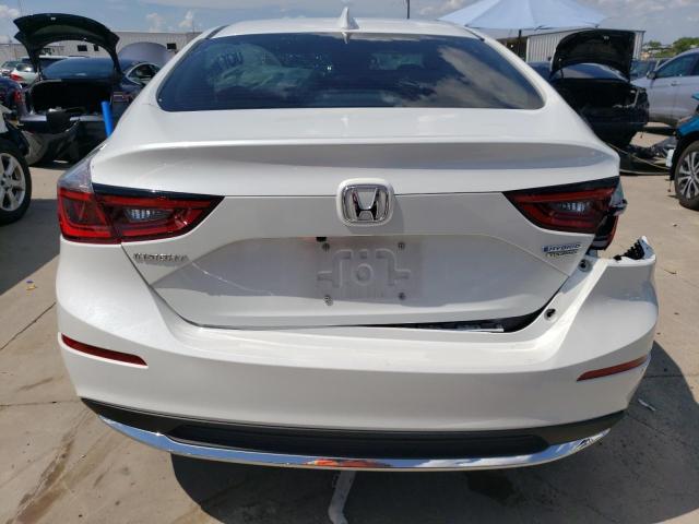 19XZE4F97ME006011 - 2021 HONDA INSIGHT TOURING WHITE photo 6