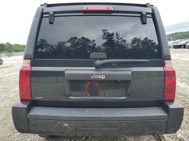 1J4RH4GK7AC157632 - 2010 JEEP COMMANDER SPORT Черный фото 6