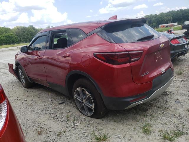 3GNKBCR44PS149015 - 2023 CHEVROLET BLAZER 2LT RED photo 2