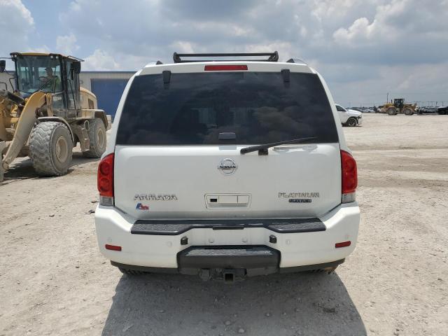 5N1BA0ND7DN612251 - 2013 NISSAN ARMADA SV WHITE photo 6