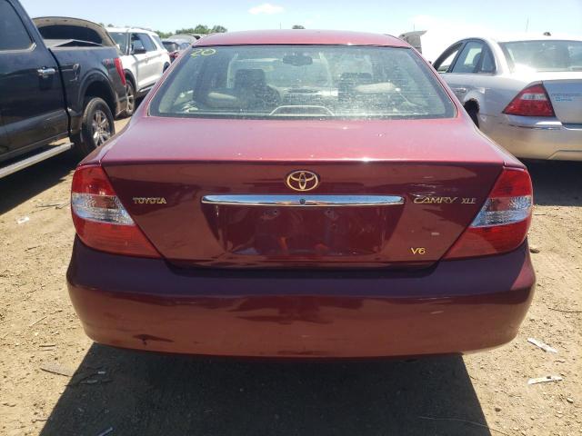 4T1BF30K63U051604 - 2003 TOYOTA CAMRY LE BURGUNDY photo 6