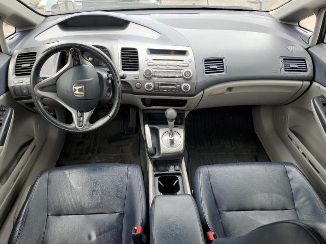 JHMFA3F20AS007245 - 2010 HONDA CIVIC HYBRID BLUE photo 8