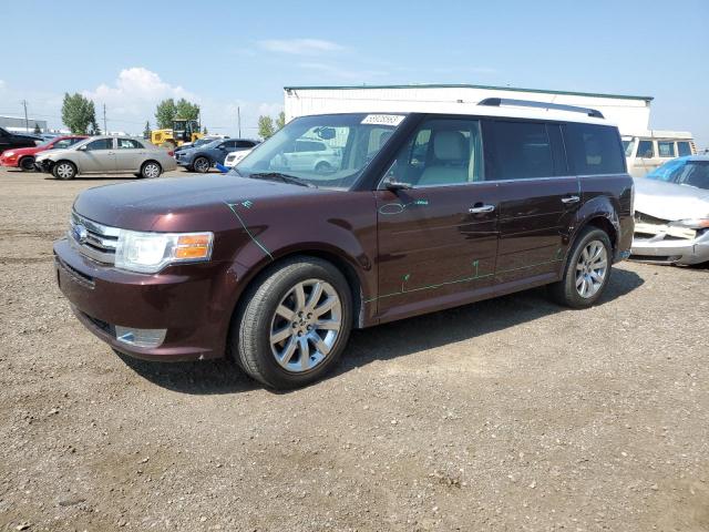 2FMHK6DTXABA85283 - 2010 FORD FLEX LIMITED MAROON photo 1