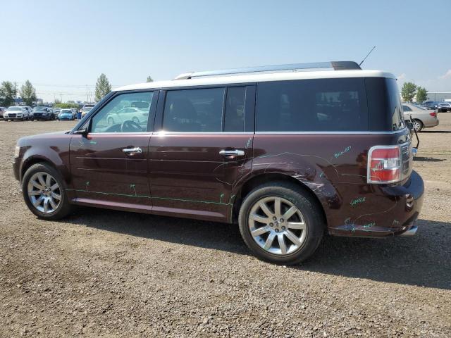 2FMHK6DTXABA85283 - 2010 FORD FLEX LIMITED MAROON photo 2