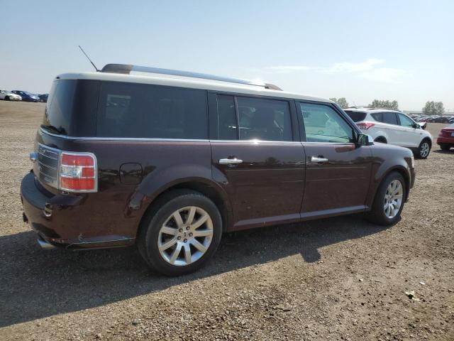 2FMHK6DTXABA85283 - 2010 FORD FLEX LIMITED MAROON photo 3