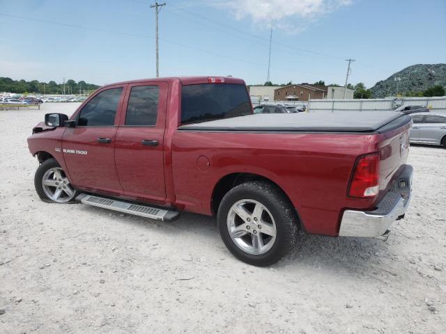 1C6RD7FT3CS286643 - 2012 DODGE RAM 1500 ST MAROON photo 2