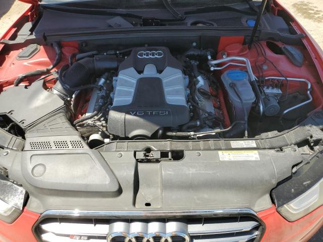 WAUVGAFH8DN014514 - 2013 AUDI S5 PRESTIGE 红色 照片 11
