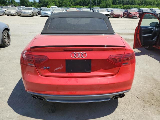 WAUVGAFH8DN014514 - 2013 AUDI S5 PRESTIGE RED photo 6