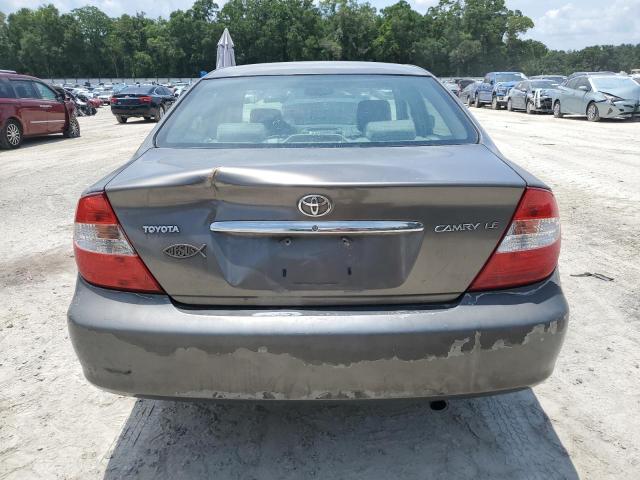 4T1BE32K73U685374 - 2003 TOYOTA CAMRY LE GRAY photo 6