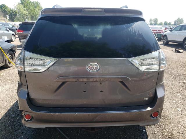 5TDXK3DC6BS107715 - 2011 TOYOTA SIENNA SPORT GRAY photo 6