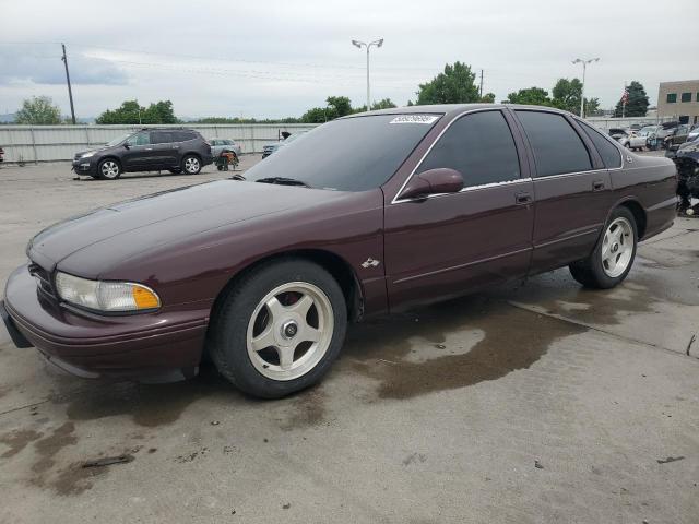 1G1BL52P7TR169402 - 1996 CHEVROLET CAPRICE CLASSIC SS MAROON photo 1