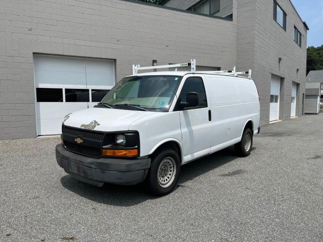 1GCUGADX3A1167927 - 2010 CHEVROLET EXPRESS G1 WHITE photo 2