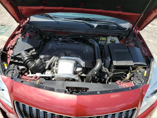 2G4GT5GX1F9286408 - 2015 BUICK REGAL GS წითელი ფოტო 11