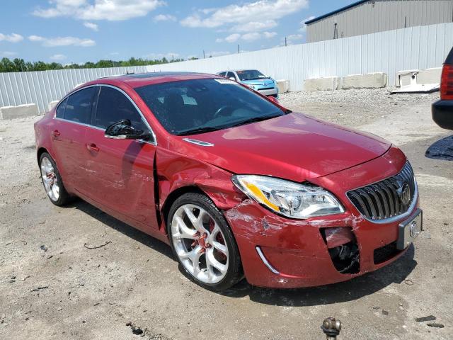 2G4GT5GX1F9286408 - 2015 BUICK REGAL GS წითელი ფოტო 4