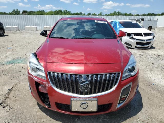 2G4GT5GX1F9286408 - 2015 BUICK REGAL GS RED photo 5