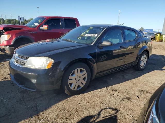 1B3BD4FB1BN564339 - 2011 DODGE AVENGER EXPRESS 黑色 照片 1