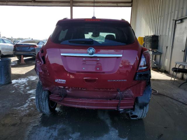 KL4CJCSM1KB942278 - 2019 BUICK ENCORE ESSENCE RED photo 6