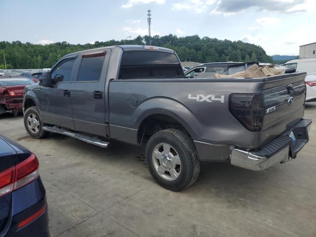 1FTFW1EF1BFA09320 - 2011 FORD F150 SUPERCREW GRAY photo 2