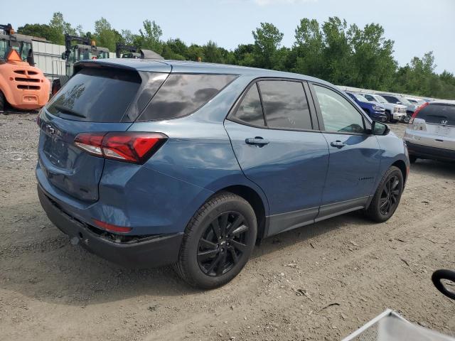 3GNAXSEG4RL310998 - 2024 CHEVROLET EQUINOX LS BLUE photo 3