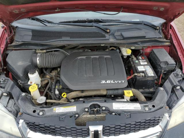 2D4RN4DG9BR648097 - 2011 DODGE GRAND CARA EXPRESS RED photo 12