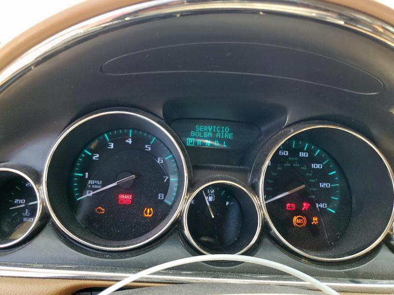 5GAKRBKD5EJ164339 - 2014 BUICK ENCLAVE 红色 照片 9